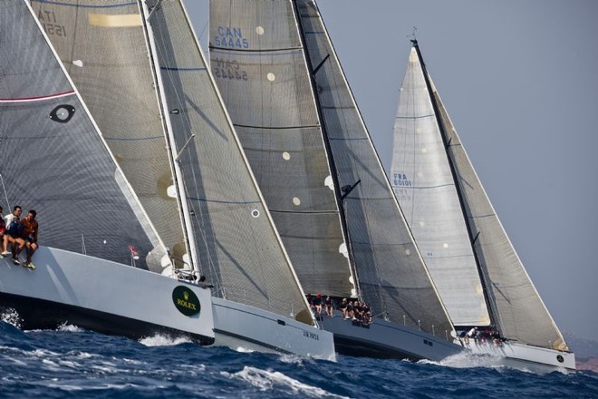 Mini-Maxi Racing Cruising fleet start - Maxi Yacht Rolex Cup ©  Rolex / Carlo Borlenghi http://www.carloborlenghi.net